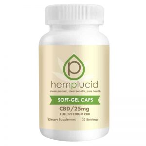 Hemplucid CBD Gel Capsules