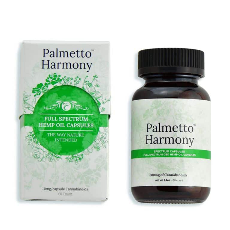 Palmetto Harmony CBD Capsules