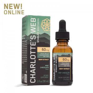 Charlottes Web Every Day Plus Hemp Extract Oil Mint Chocolate