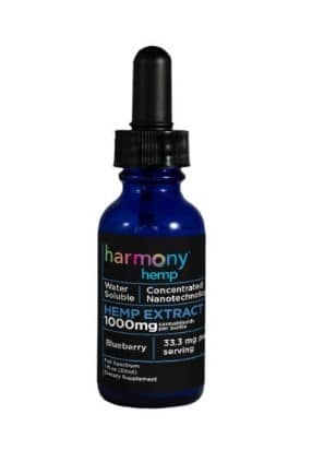 Harmony Hemp Tincture Oil – Blueberry