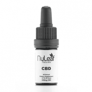Nuleaf Full Spectrum Hemp CBD Oil for inflammation