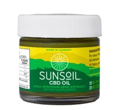 Sunsoil CBD Coconut Oil