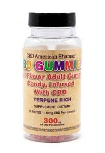 chaman américain cbd gummies