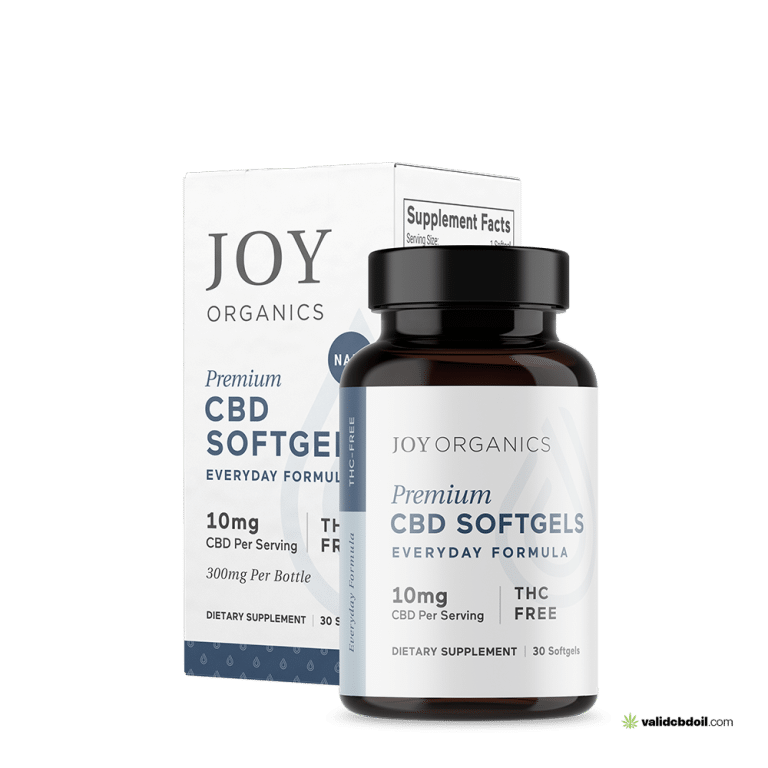 Joy Organics – CBD Softgels