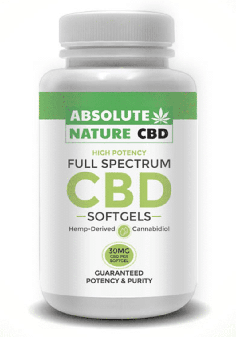 CBD Oil Softgels by Absolute Nature CBD