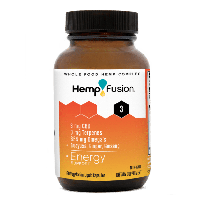 HempFusion CBD capsules for Energy