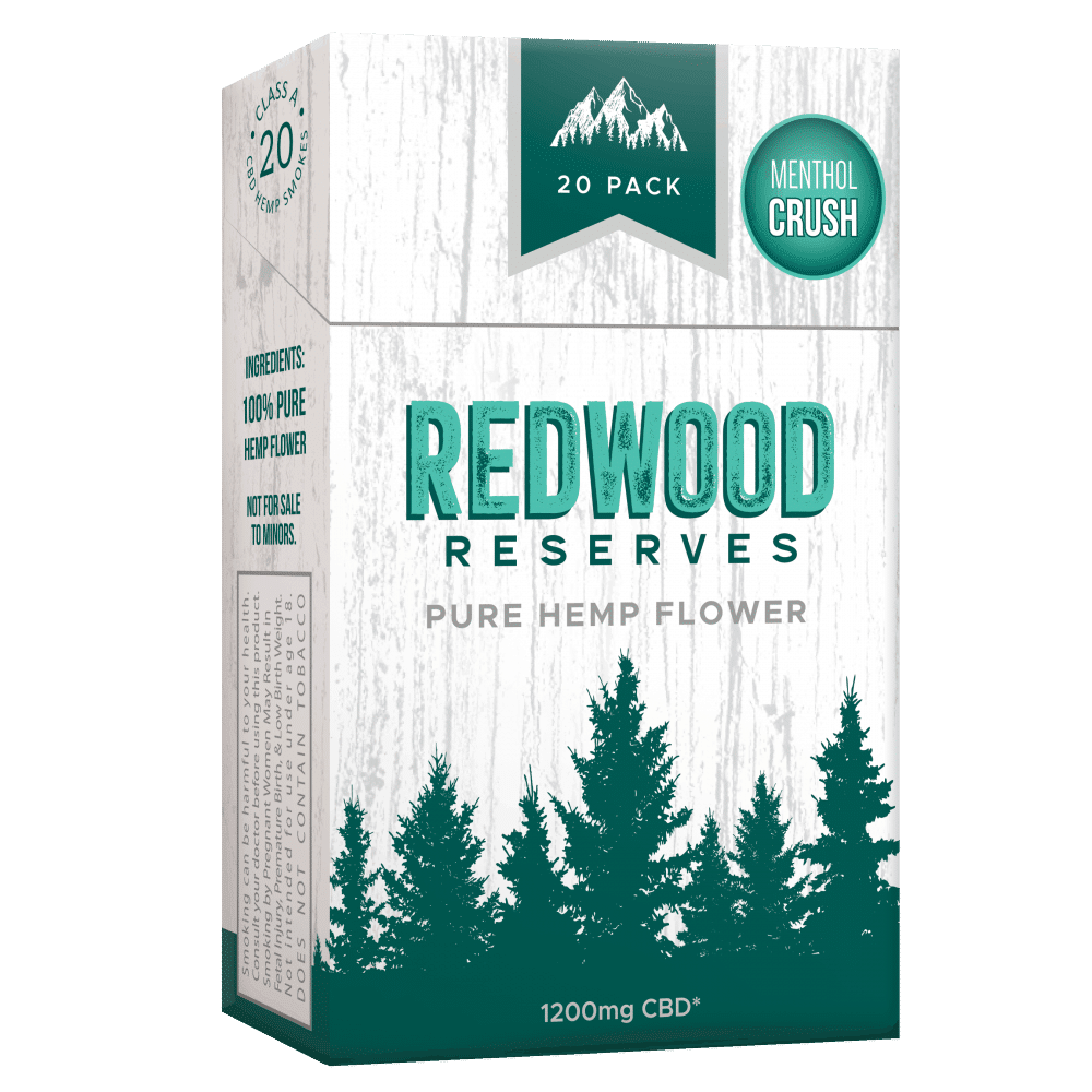 Redwood Reserves Menthol CBD Cigarettes